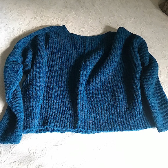 Free People Lagoon Moonbeam Sweater, Sm - Picture 3 of 6